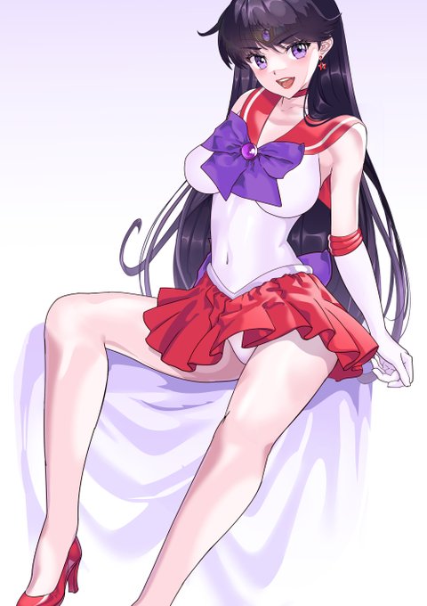 おはようございます❤(#^.^#)
マーズの素足と秋の空❤

#セーラーマーズ 