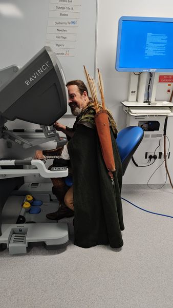 Today I was honoured cut the ribbon and officially declare Nottingham City Hospital's new 'Robin Hood Suite' open. I got to see their state-of-the-art robotic surgery equipment and tour their amazing new facilities too - real-life heroes looking after those in need; many thanks!