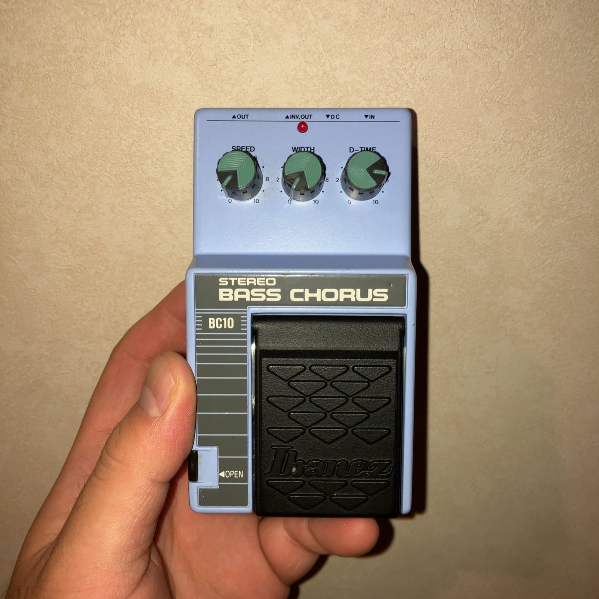Ibanez BC10 STEREO BASS CHORUS 見た目が良くてヤフオクで粘って