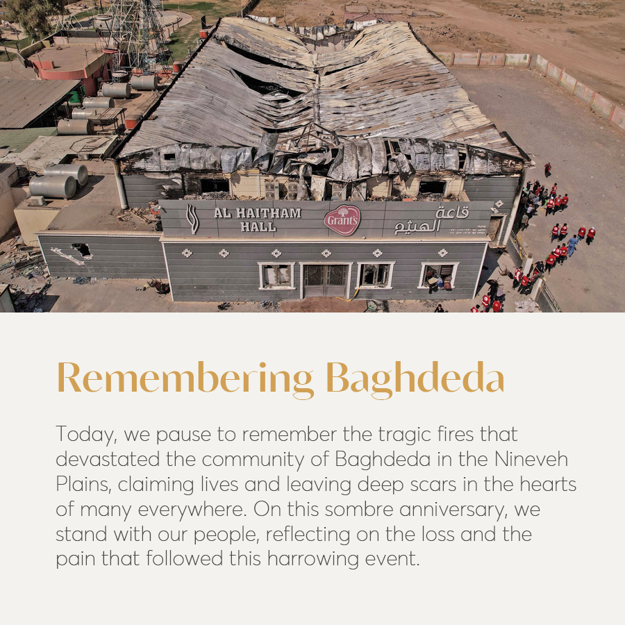 youngassyrians's tweet photo. 1. 🕯️ Today, we pause to remember the tragic fires that devastated the community of Baghdeda in the Nineveh Plains, claiming lives and leaving deep scars in the hearts of many everywhere. On this sombre anniversary, we stand with our people, reflecting on the loss and the pain https://t.co/IO3tCJfTgU