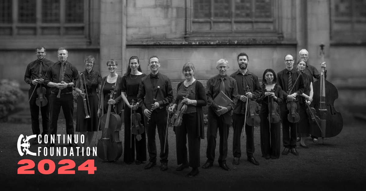 We are delighted to receive a generous grant from the <a href="/ContinuoFndn/">Continuo Foundation</a> to support our concert on 15th February 2025 - Dance of the Nations.

Thank you Continuo Foundation for your support of our ensemble and your pivotal role in early music nationwide. #continuo24