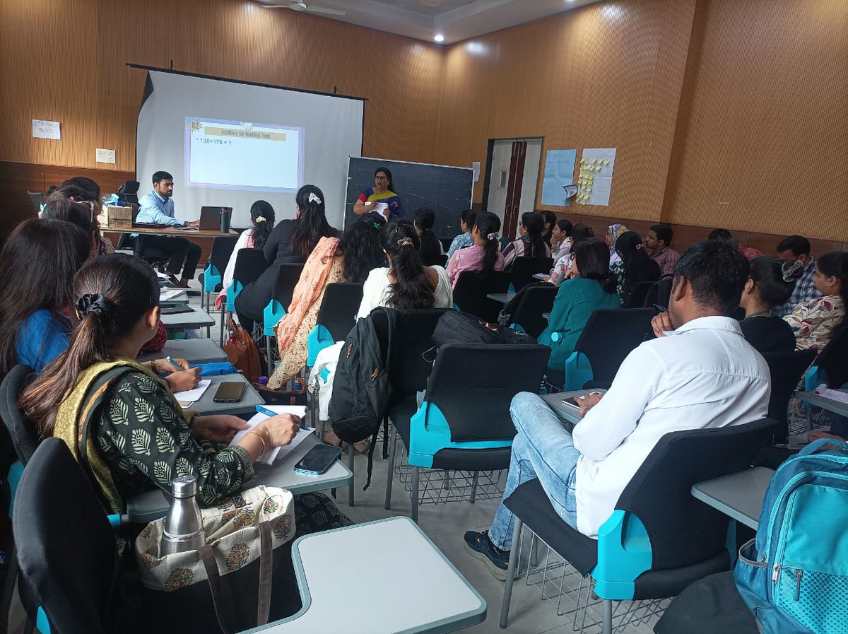 dilli_shiksha's tweet photo. Wrapped up a dynamic Mental Maths training for PRTs, aligned with the vision of Project Director, Ld. Vikas Kalia, under SCERT. Energized by the fantastic feedback from participants! 
#MentalMaths #TeachingStrategies #ProfessionalDevelopment https://t.co/M215T1vPlg