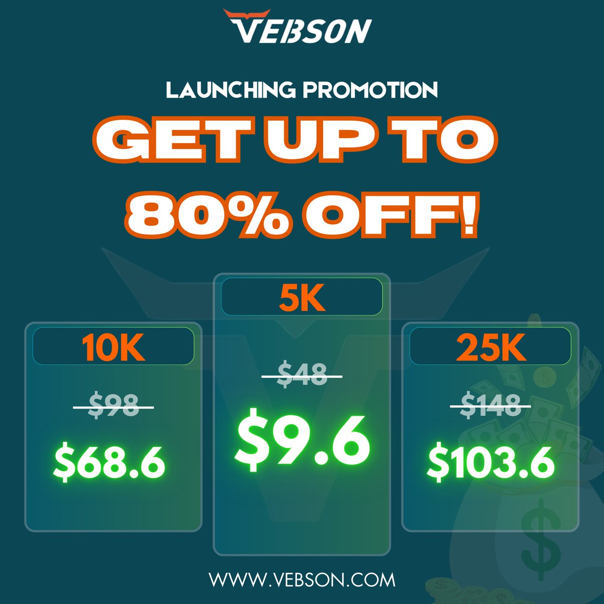 VebsonPropTrade (@vebsonproptrade) on Twitter photo 🚀 Limited-Time Promotion: Up to 80% Off Challenge Accounts! 🚀
Follow Us on Social Media
Fill this form for information and contact us.
docs.google.com/forms/d/e/1FAI…
Instagram:@vebson_pakistan  instagram.com/vebson_pakistan
Website client.vebson.com 🚀 Limited-Time Promotion: Up to 80% Off Challenge Accounts! 🚀
Follow Us on Social Media
Fill this form for information and contact us.
docs.google.com/forms/d/e/1FAI…
Instagram:@vebson_pakistan  instagram.com/vebson_pakistan
Website client.vebson.com