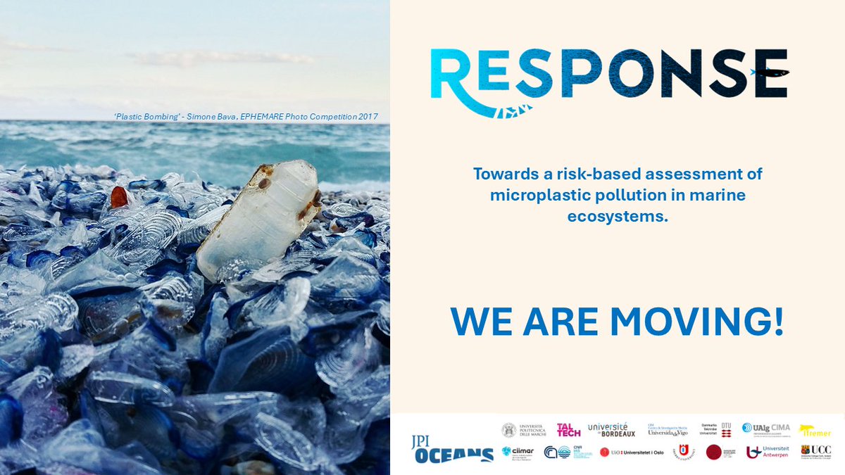 RESPONSE (@response_jpio) on Twitter photo Please be advised that our RESPONSE project website will be migrating shortly to <a href="/jpioceans/">JPI Oceans</a> 🥳
Watch it his space for updates! Please be advised that our RESPONSE project website will be migrating shortly to <a href="/jpioceans/">JPI Oceans</a> 🥳
Watch it his space for updates!