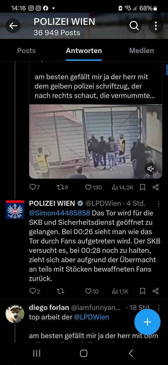 V3rx_Immortal's tweet photo. @LPDWien , haben die Ordner Sichtweite auf 1 Meter eingestellt? Du siehst von weitem das da austriana kommen, gebt doch einfach zu das ihr einen fehler gemacht habt... https://t.co/hxnSdil8Es