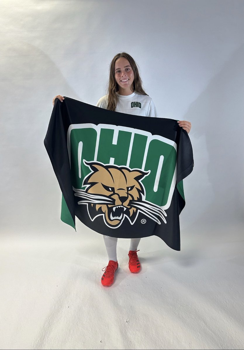 I am so grateful and excited to announce my verbal commitment to play D1 soccer at <a href="/OhioWSoccer/">Ohio Soccer</a> ! I want to thank my coaches,teammates,friends and family for helping me get to this point! I also want to thank Coach Rogers for giving me this opportunity! Go Bobcats💚<a href="/ImYouthSoccer/">ECNL/GA/Recruiting/College Soccer</a>