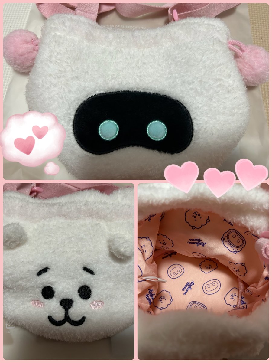 IJD27xaKxuqGlEp's tweet photo. 年齢にそぐわない物が届いた😂
なんで頼んだんだろうか🤔
可愛すぎた🩷
#BT21RJ
#wootteo
#CROSSBAG(WT_F) https://t.co/EmXB9XKsKE