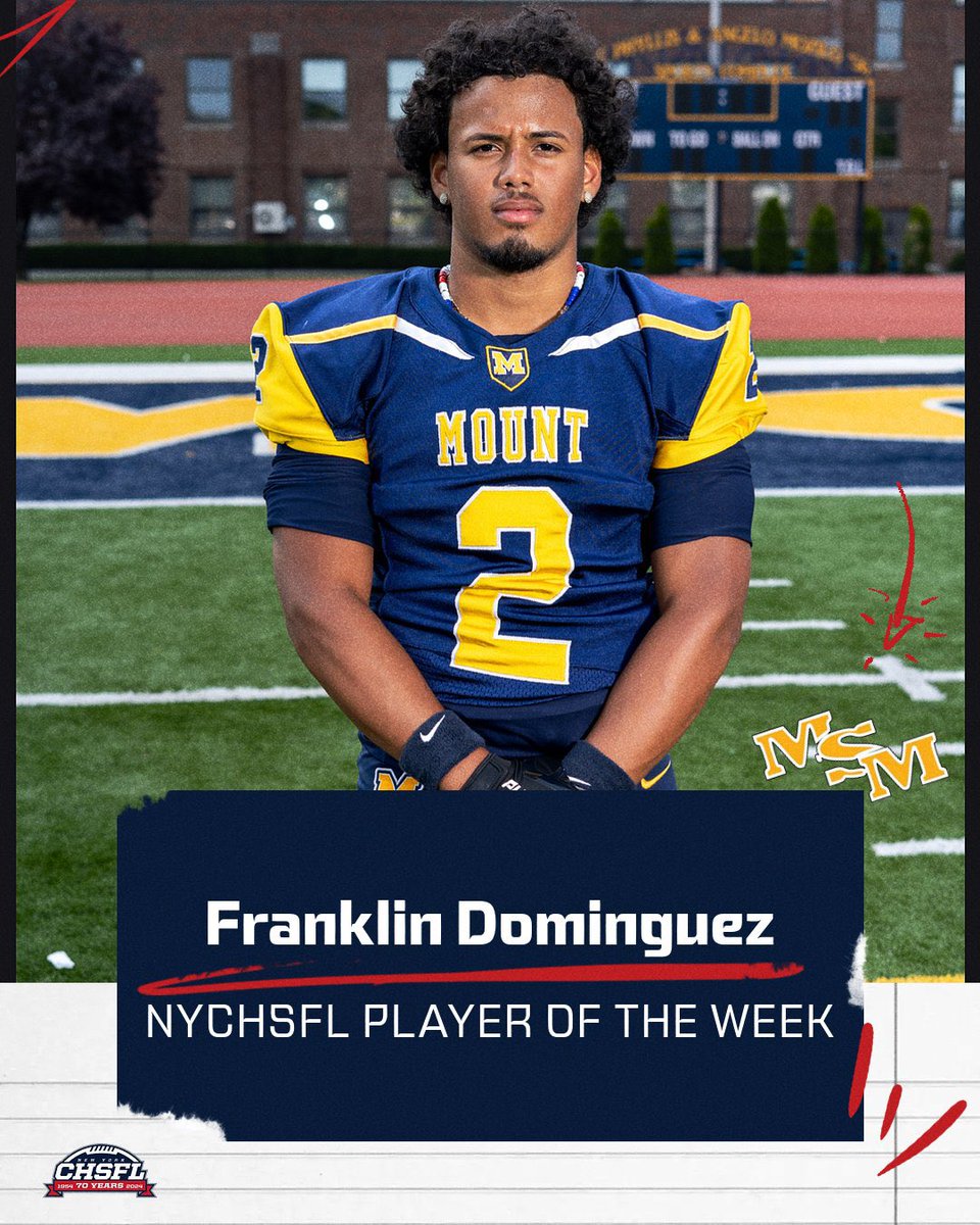 NYCHSFL's tweet photo. Players of the week for Week 3

https://t.co/ZsnfM0h0AW https://t.co/xdn5o59RdG