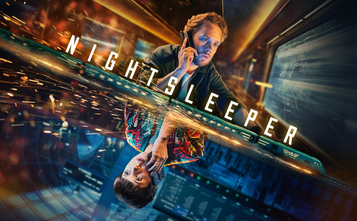 Centred around the attempted hacking of a Glasgow to London sleeper train, the exciting new BBC series Nightsleeper unfolds in real time. Ahead of the series launch, Nicky Hamilton was asked to capture this Key Art featuring lead actors Joe Cole &amp; Alexandra Roach.