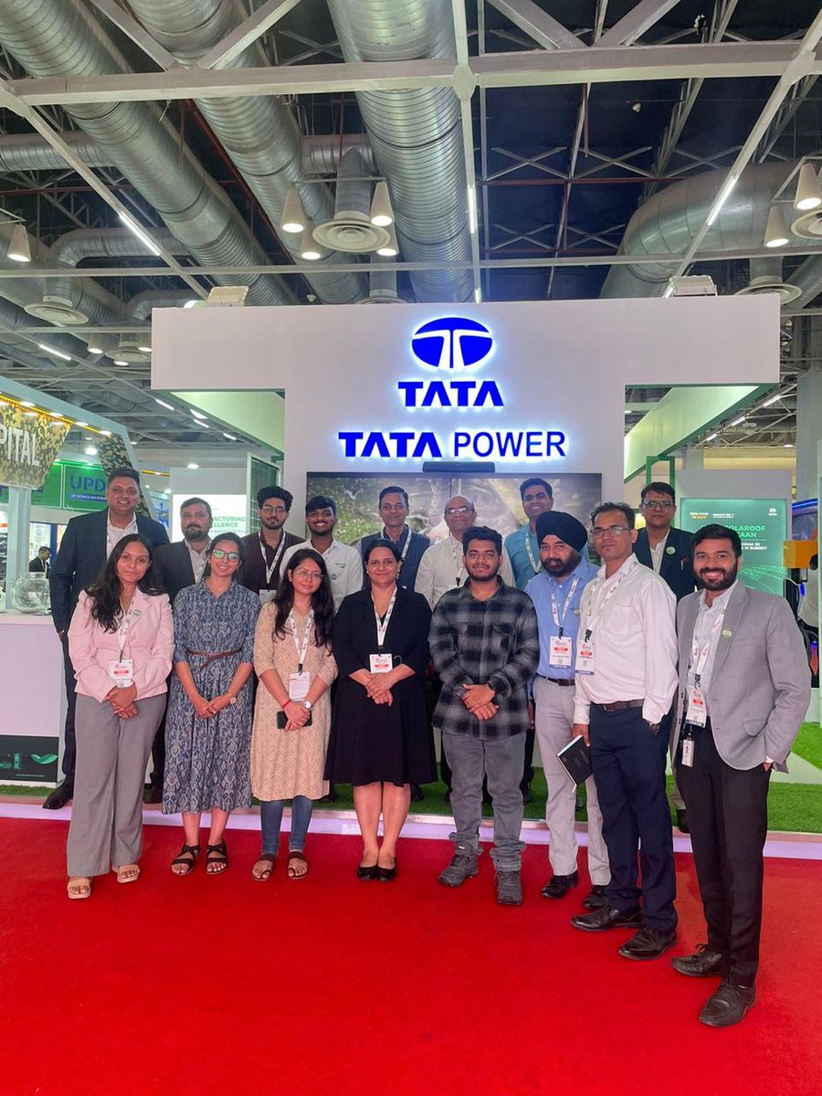 TataPower's tweet photo. The Power Force of Tata Power.
#TataPower #UPITS2024 #UPInternationalTradeShow #Inauguration #BusinessExpo #Innovation #CulturalExchange #UPITS #UPITSExpo #TradeShow2024 #IndiaTradeShow #UPTrade #UPGrowth #BusinessOpportunities #GlobalTrade #MakeInIndia #TradeInnovation #GlobalBizHubUP