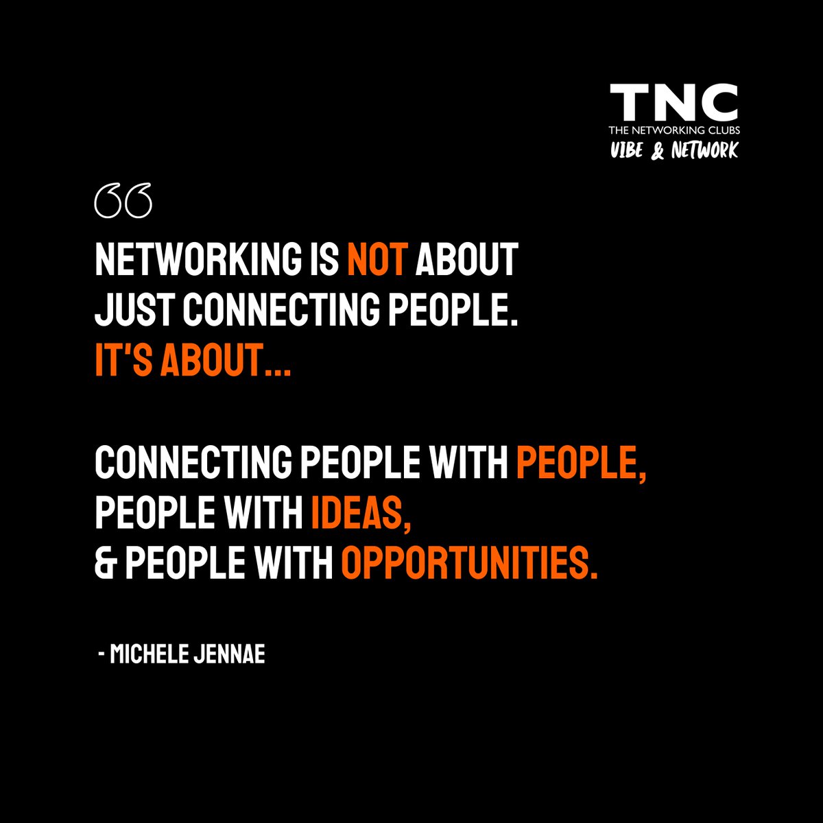 The best way to build a strong network is to focus on giving, not getting.

#networking #relations #connections #people #peopleskills #tips #buildingbusiness