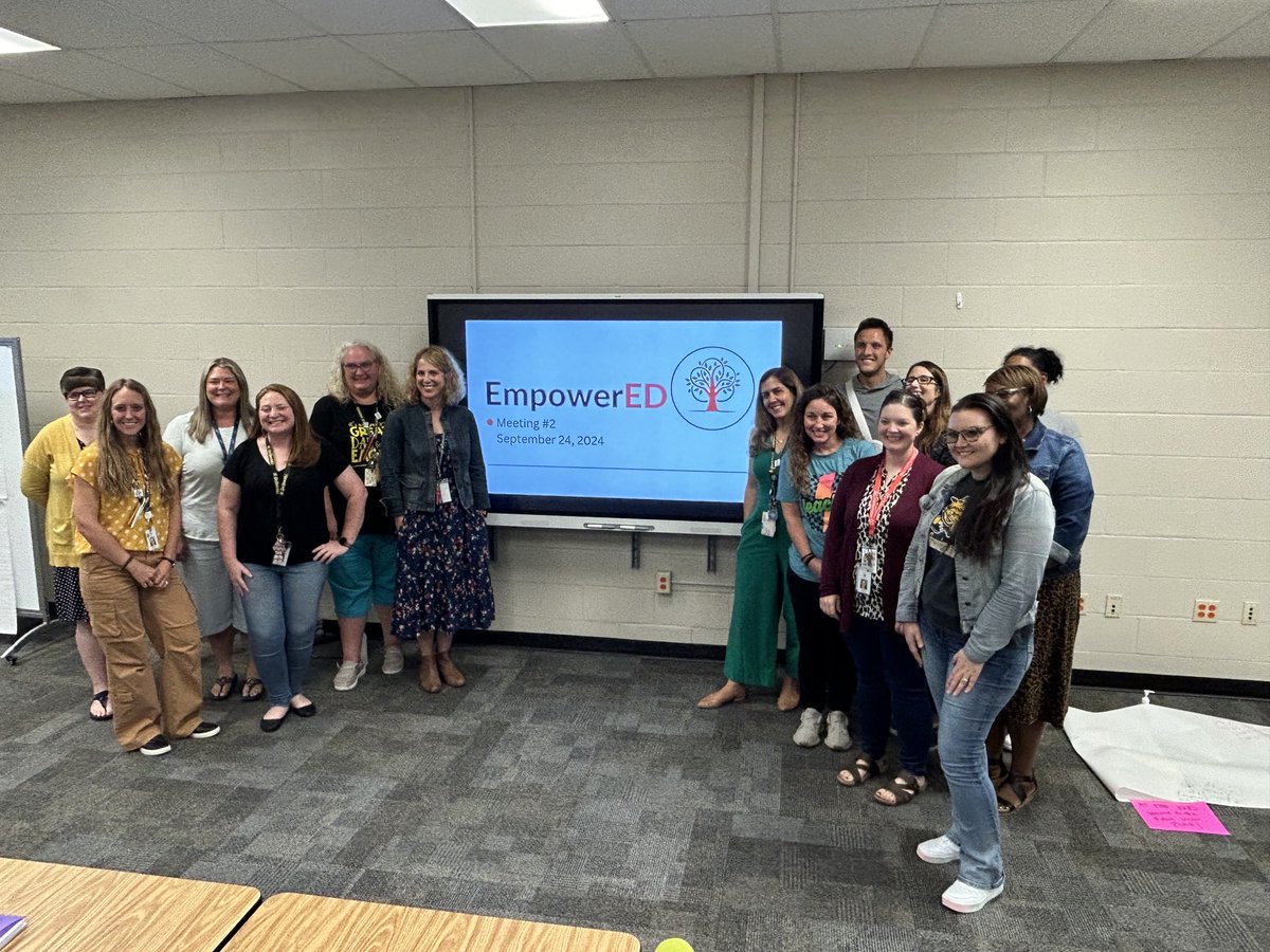 This is what #teacherleadership looks like! Our ⁦<a href="/WichitaUSD259/">Wichita Public Schools</a>⁩ leadership pipeline is strong! Our second session of our EmpowerED Teacher Fellowship focused on crossing the leadership bridge, building a theory of action and our professional “why”. So very #wpsproud!