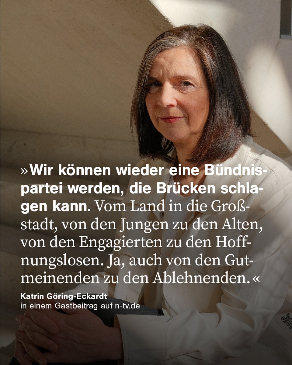 Der Auftrag meiner Partei ist und bleibt es auch nach dem Rücktritt des Bundesvorstandes: Unsere Natur zu schützen, unsere Menschlichkeit, unseren neuen Wohlstand. Miteinander statt gegeneinander. In Bündnispartnerschaft. Die Zeit dafür ist jetzt.