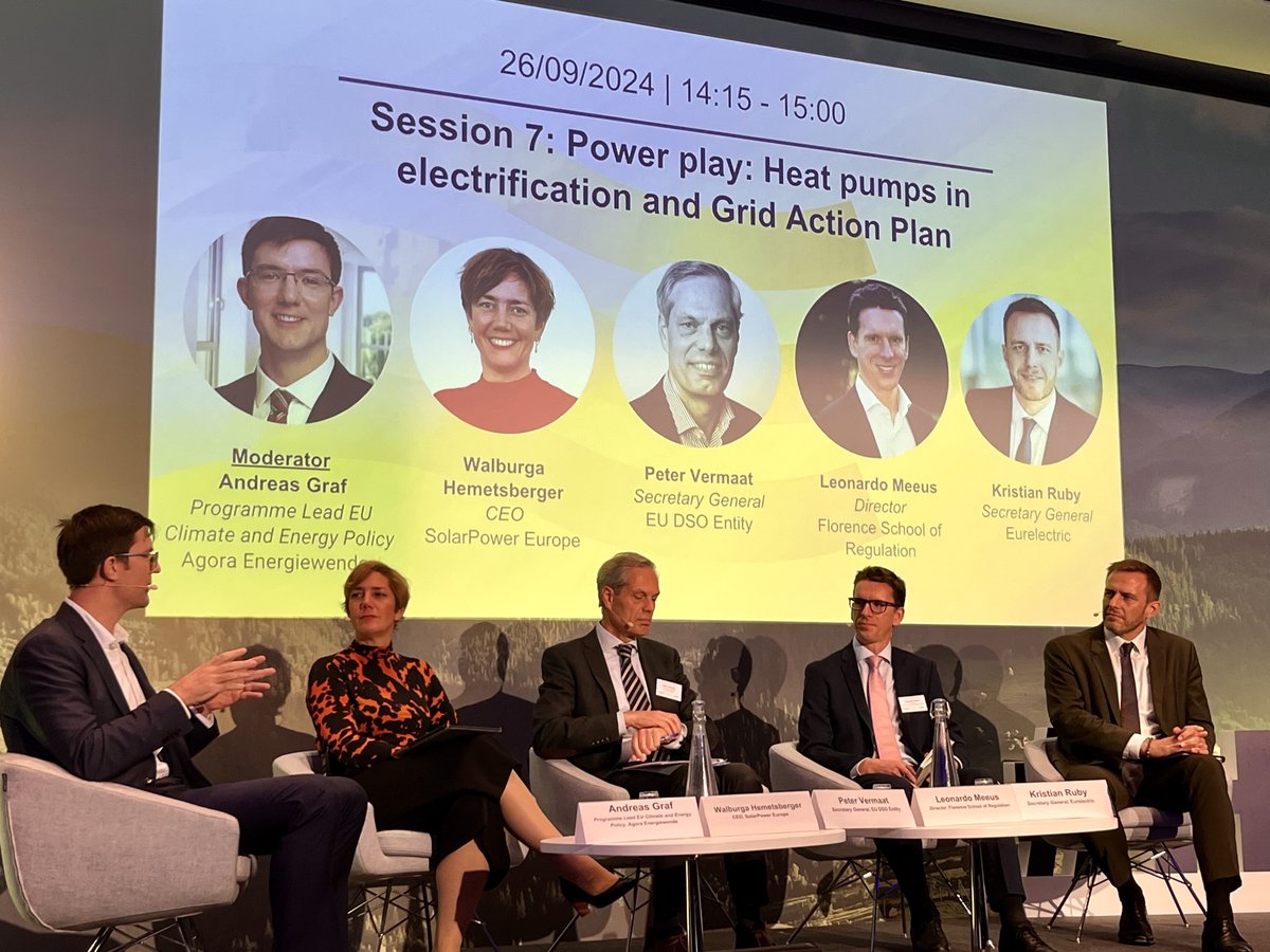 helloheatpumps's tweet image. 🔊 Session 7 of the #HPForum is now LIVE

We&apos;re diving into how heat pumps are revolutionising electrification and transforming the grid, with insights from an expert panel of industry leaders.

More info 👉🏻 hp-forum.eu

#HeatPumps #Electrification #EnergyTransition