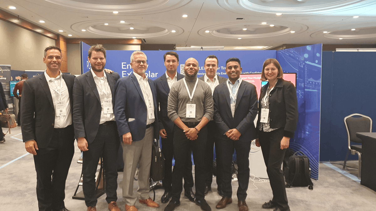 EnergyExemplar's tweet photo. 🎉What a fantastic few days at Energy Trading Week with @Commodities_Ppl where we connected with top professionals in the energy trading industry and showed our #PLEXOS for Energy Trading model in action. View all future events here: https://t.co/buOeceGvZI #ETW #energytrading https://t.co/yLyvsm1HOr