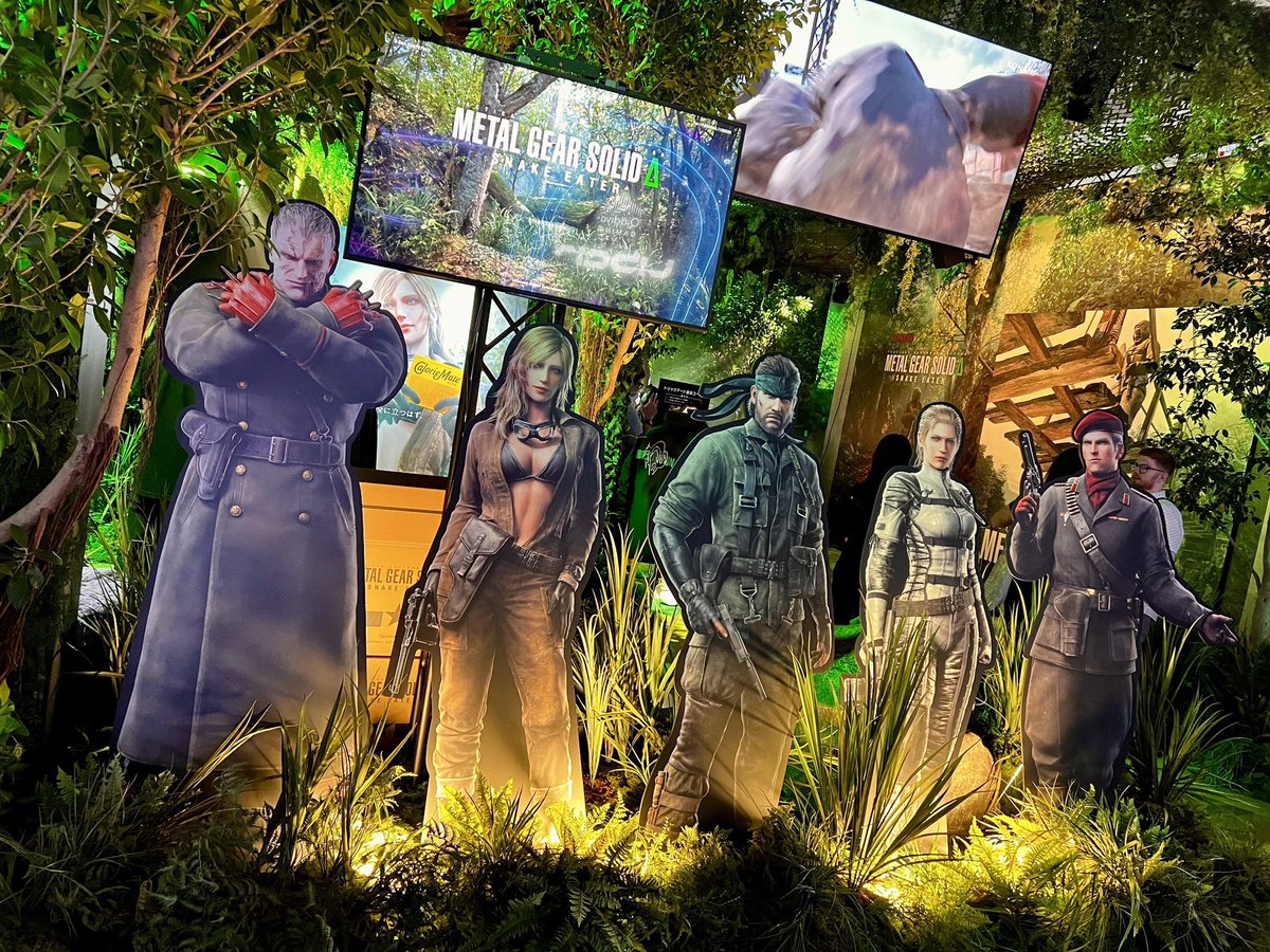sabconth1's tweet photo. They all look great, I hope they look 1:1 in the Metal Gear Solid Delta Snake Eater

I'd also pay money for these cardboard cutouts 😅 https://t.co/VlfCutZsKP