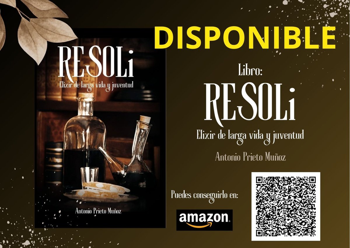 El Resoli es el #Licor típico de la ciudad de #Cuenca
Pero pocas personas saben que es parte de una familia de licores muy extensa, con una larga historia detrás.
Por eso Antonio Prieto Muñoz ha escrito el libro: Resoli Elixir de larga vida y juventud 
👇
acortar.link/yeI5NM