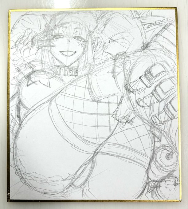 今夜はデュナブリとオリジナルギャル2種描いてフィニッシュしたい 