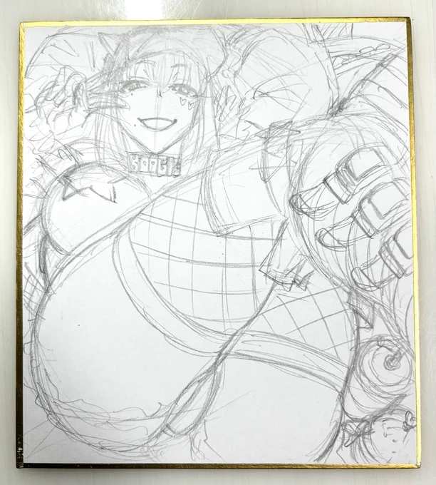 今夜はデュナブリとオリジナルギャル2種描いてフィニッシュしたい 