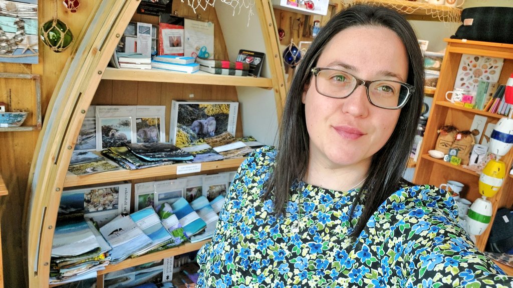 My last day of my full summer season at my little gift shop Coralbox 🙂 mostly on the mend now and looking forward to heading off for a  2 week mainland van adventure on Sunday 🚐 fresh air and beaches will fix everything #OuterHebrides #WestCoast