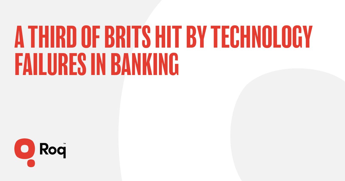 Roq - Quality Engineering like no other (@roqtalk) on Twitter photo Great to see our Delivery Lead, Paul Darby's article featured in <a href="/financialit_net/">Financial IT</a>.
You can read the article, "A Third of Brits hit by banking technology failures", here: financialit.net/blog/bankingfaā¦
#QualityEngineering #TechFail #TechnologyFailure #Banking #Payments Great to see our Delivery Lead, Paul Darby's article featured in <a href="/financialit_net/">Financial IT</a>.
You can read the article, "A Third of Brits hit by banking technology failures", here: financialit.net/blog/bankingfaā¦
#QualityEngineering #TechFail #TechnologyFailure #Banking #Payments