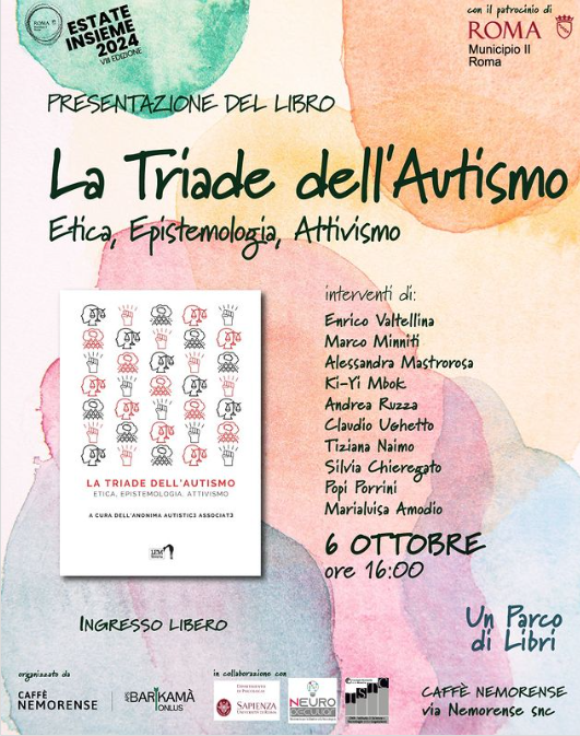 Chiunque si occupi di autismo conosce la “triade dei deficit” proposta da Lorna Wing. Convinti che essere come si è non abbia niente di deficitario, abbiamo scelto di proporre una triade alternativa, che proponga una prospettiva differente. È etica, epistemologia, attivismo.