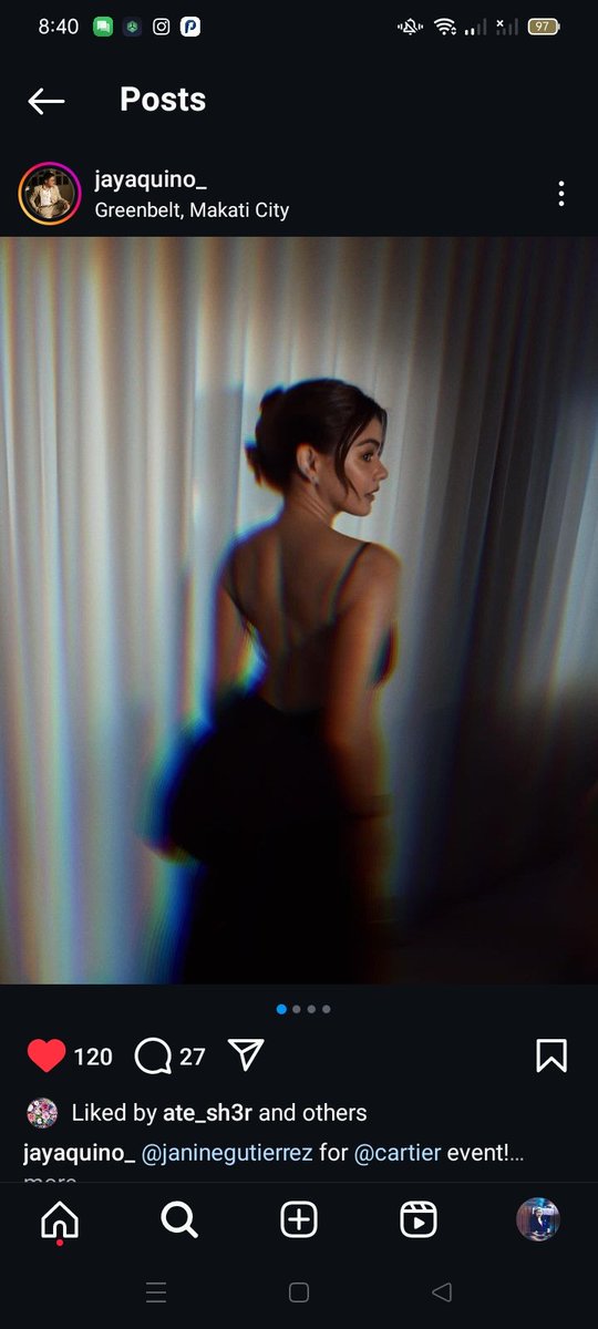 Janine gutirrez and cartier