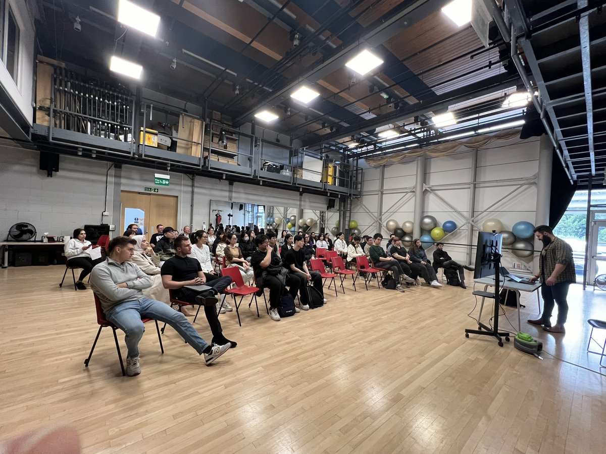 Aspire Create (@uclaspirecreate) on Twitter photo Super talk by Dominic Pulford (now at QinetiQ) about his journey and his time on the Musculoskeletal Science MSc at the Stanmore campus. Biomechanics works folks! <a href="/UCLDivofSurgery/">UCL Div of Surgery</a> <a href="/uclmedsci/">UCL Faculty of Medical Sciences</a> Super talk by Dominic Pulford (now at QinetiQ) about his journey and his time on the Musculoskeletal Science MSc at the Stanmore campus. Biomechanics works folks! <a href="/UCLDivofSurgery/">UCL Div of Surgery</a> <a href="/uclmedsci/">UCL Faculty of Medical Sciences</a>