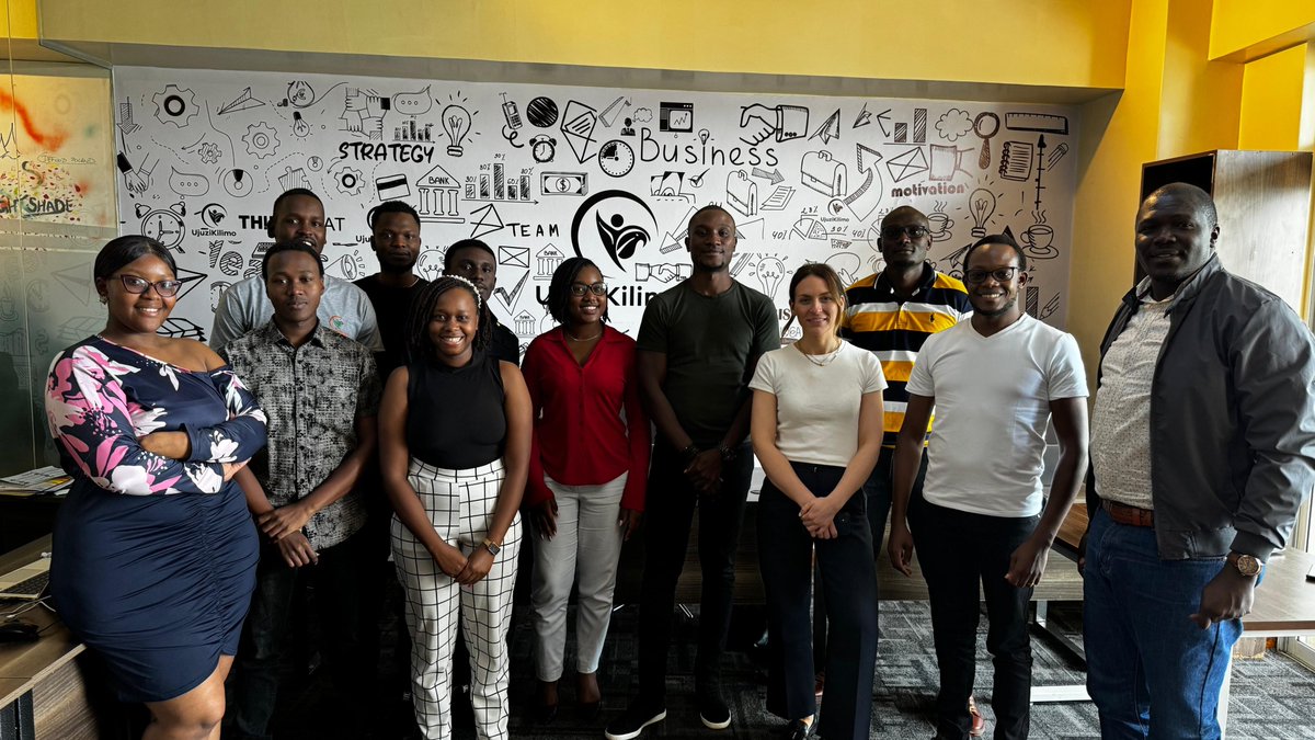 UjuziKilimo's tweet photo. Honored to host our esteemed partners from GSMA as we collaborate on combating #ClimateChange through precision agriculture. With 37,000+ acres transformed and 10,000+ farmers benefiting, we’re driving climate resilience and sustainable farming.
 #UjuziKilimo #GSMAInnovationFund https://t.co/gK6kjkzcup