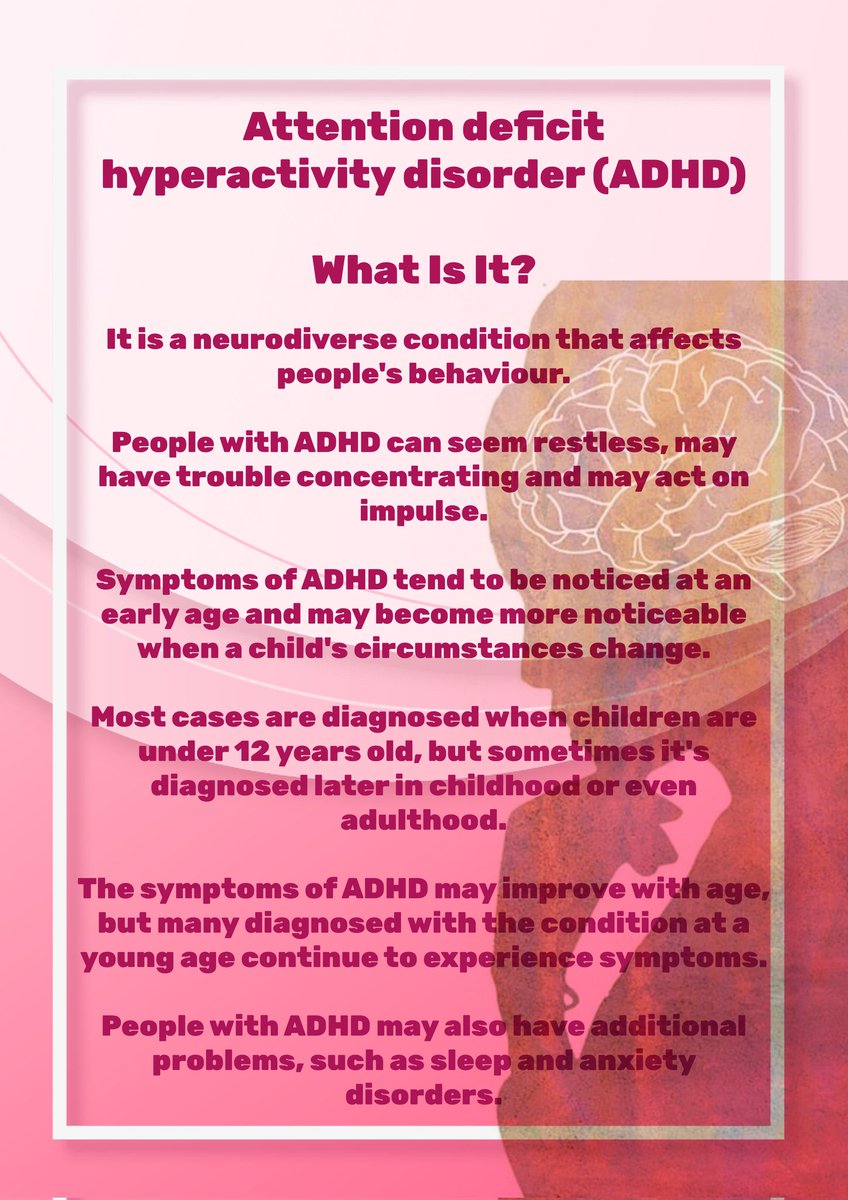 Hello Everyone, 

To kick off ADHD awareness month,

 let's Start with a small definition on " What is ADHD? and what does it stand for ".

#sldnn24 #ADHDAwarenessMonth 

- SLDNN Team