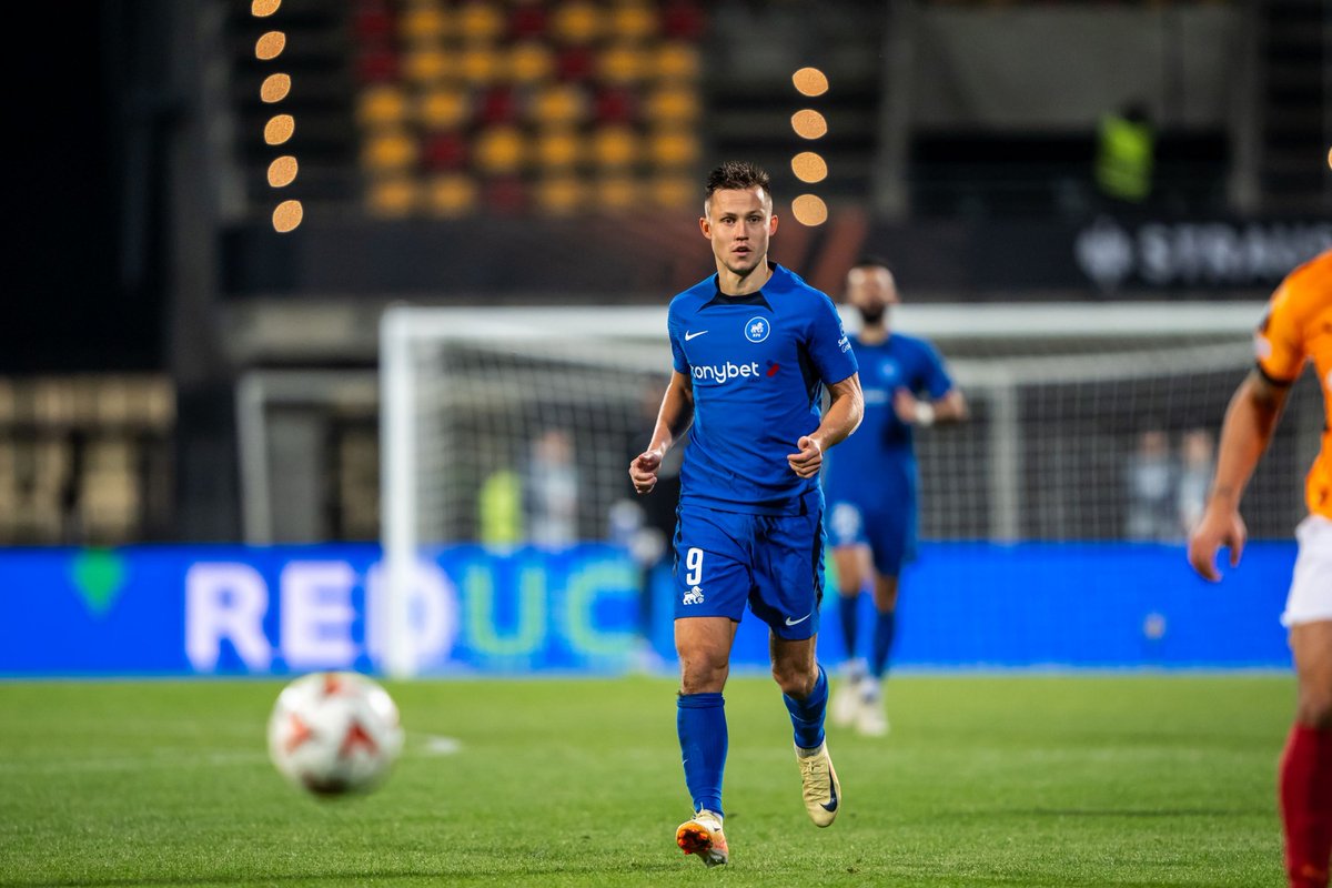 🚨 Jānis Ikaunieks in Europe this season:

1st leg 🆚️ Larne F.C.  🅰️
2nd leg 🆚️ Larne F.C. ⚽️🅰️
1st leg 🆚️ Bodo/Glimt ❌️
2nd leg 🆚️ Bodo/Glimt ⚽️
1st leg 🆚️ Santa Coloma ⚽️
2nd leg 🆚️ Santa Coloma ⚽️⚽️⚽️
1st leg 🆚️ APOEL ⚽️🅰️
2nd leg 🆚️ APOEL ⚽️
UEL Matchday 1