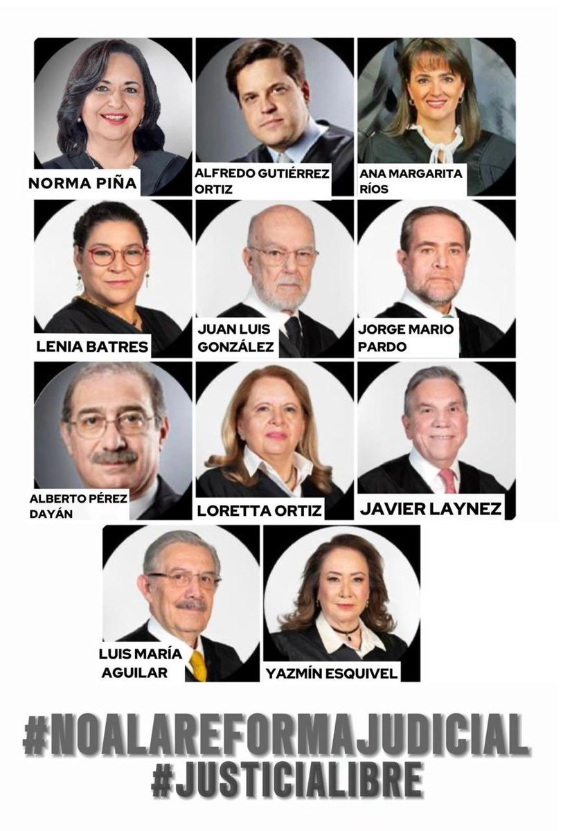 anaterearanda's tweet photo. La #República no ha muerto.  8 de Los 11 Ministros de la #SCJN entienden a profundidad el enorme riesgo si se pierde la #IndependenciaJudicial y la #DivisionDePoderes.  Todo mi reconocimiento a su congruencia y valentía. https://t.co/MTorwIUFZa