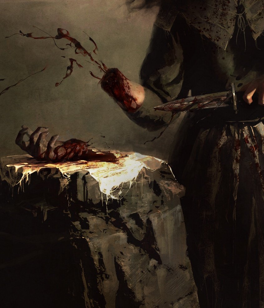 solisolsoli's tweet image. Sarah Fier’s Cursed Hand by Houston Sharp