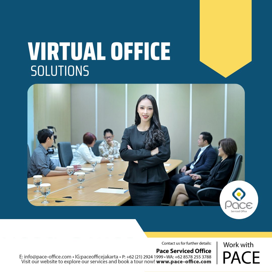 Pace_Jakarta's tweet photo. Tired of the daily commute?

Our virtual office solutions offer the flexibility to work from anywhere while maintaining a professional image. Enjoy a prime business address, dedicated phone number, and reliable mail handling services with pace!

Contact us for more info. https://t.co/SpC2d72eso