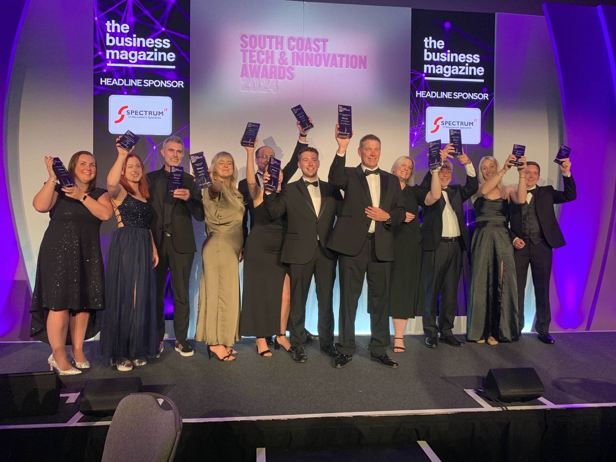 Congratulations to all the winners from the South Coast Tech &amp; Innovation Awards 2024! 🏆🎉 

<a href="/BeyondEncrypt/">Beyond Encryption</a> <a href="/Actisense/">Actisense</a> <a href="/Sumillion/">Sumillion</a> <a href="/getsavvynavvy/">getsavvynavvy</a> <a href="/VIZSTtechnology/">Vizst Technology</a> <a href="/CodestoneGroup/">Codestone Group</a> <a href="/ucresearchuk/">UCR</a> <a href="/IBM/">IBM</a> <a href="/Netwrix/">Netwrix</a> <a href="/TouchNetix/">TouchNetix</a> #SCTIA24 #technology #innovation
thebusinessmagazine.co.uk/business_event…