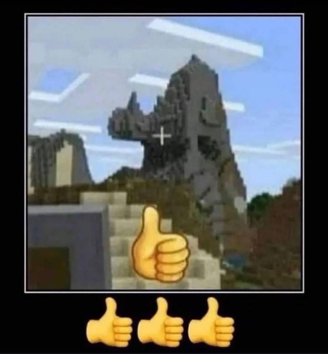MinecraftMeme16's tweet image. 👍