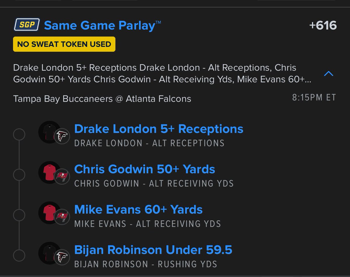CrashoutCJ_'s tweet photo. I post REAL plays.. 
easy lock for TNF 
🔗 in comments https://t.co/K6XDeck7ib