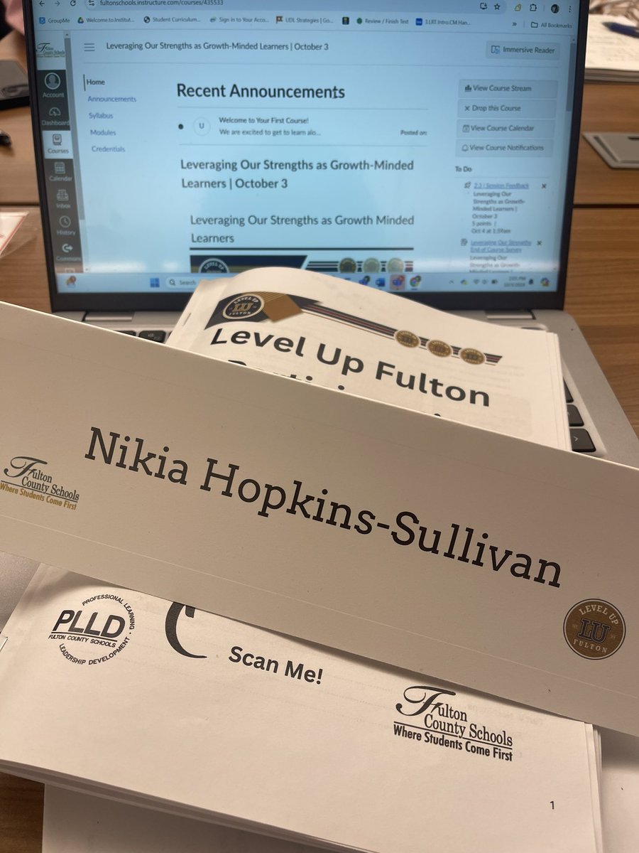 Level Up- Leveraging Our Strengths #levelup #fultoncountyschools #plld
