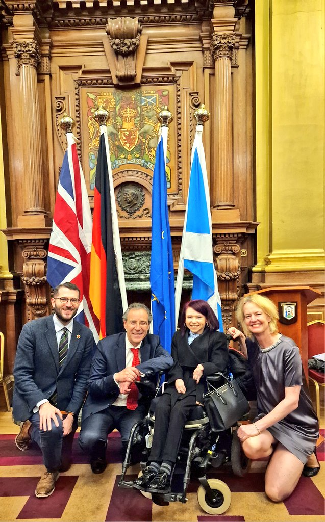 PaulJSweeney's tweet photo. Today, we are celebrating the 34th anniversary of German Reunification with @GermanAmbUK Miguel Berger and @GermanCGEdin Christiane Hullmann 🇩🇪🇬🇧🏴󠁧󠁢󠁳󠁣󠁴󠁿 https://t.co/VCA6UUOwwK