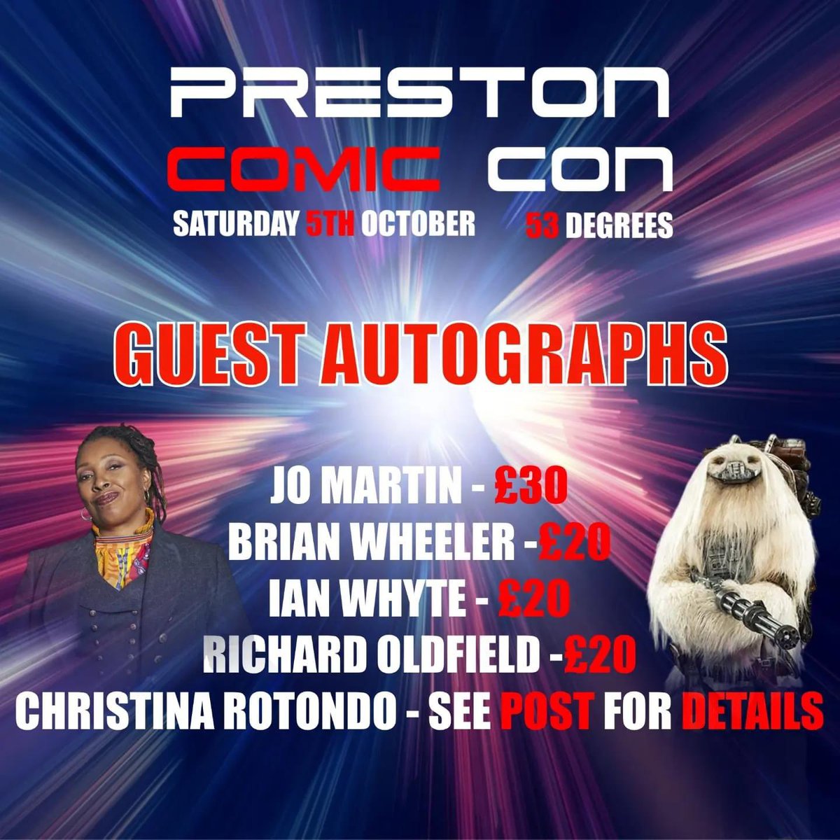 Preston Comic Con tweet media