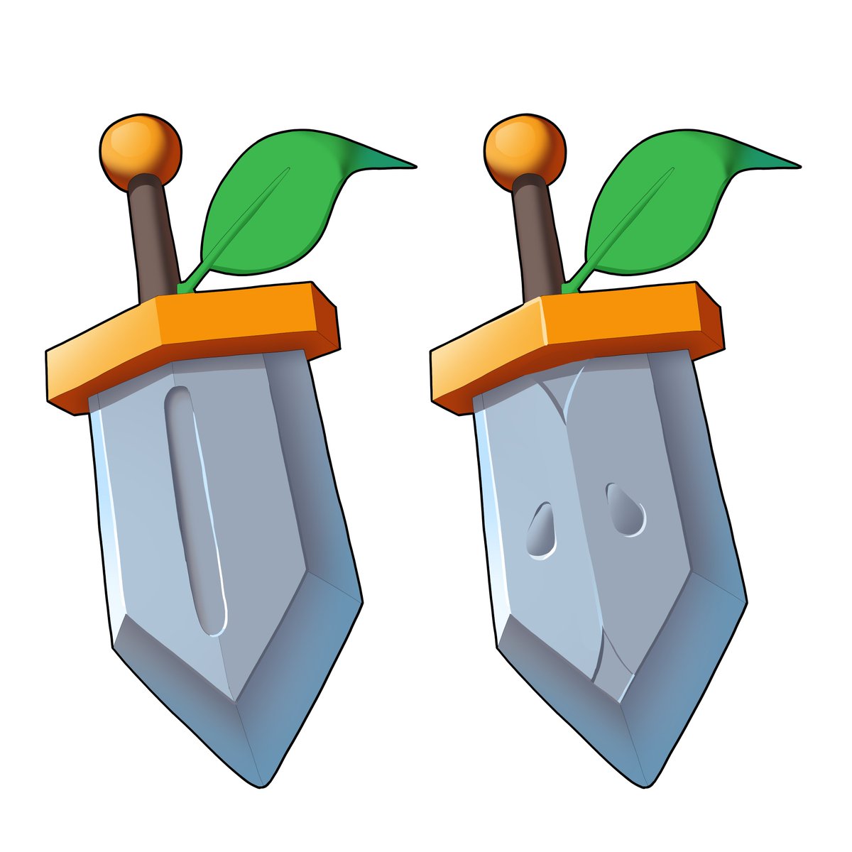 imcertly's tweet photo. Sword Stem / Apple Slice https://t.co/aCTqqItOe4