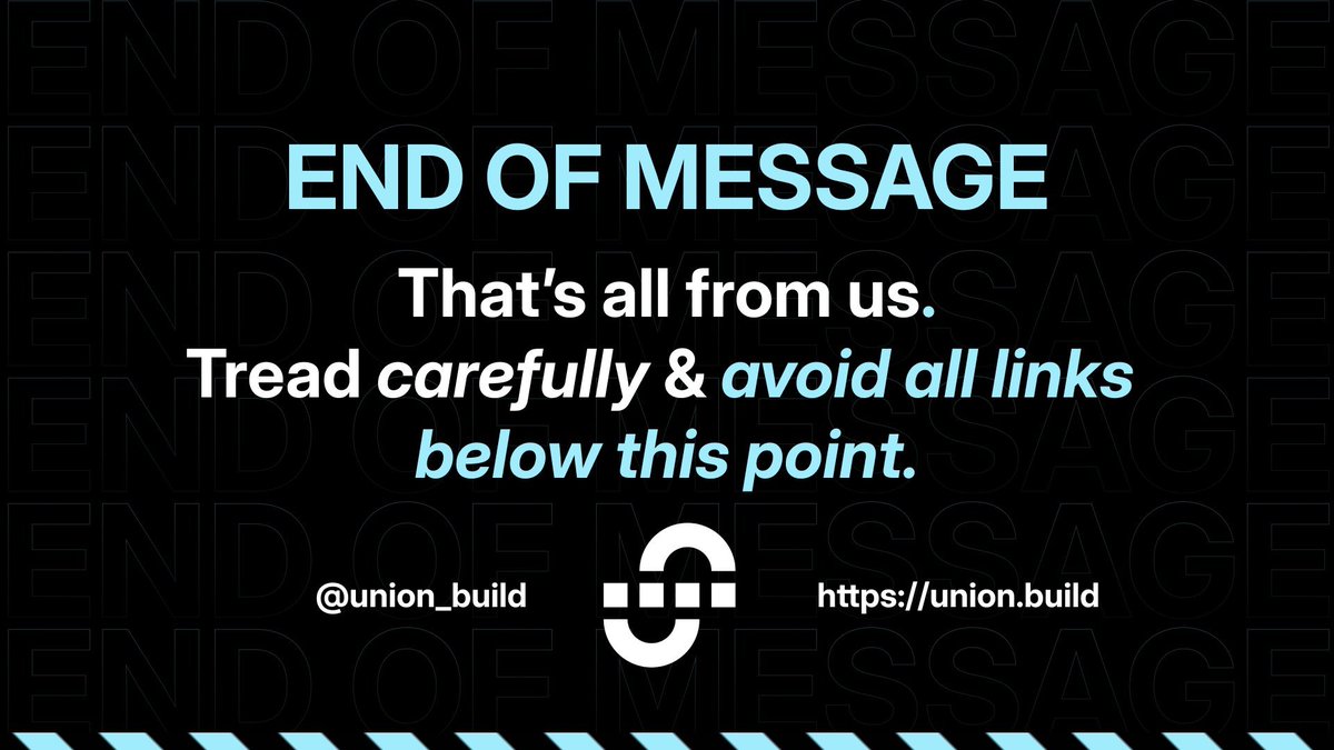 union_buildr's tweet photo. @union_build Final reminder: the Union Mainnet Registrations are closing within 24 hours.

Users who register to become Mainnet Early Adopters will unlock exclusive on-chain rewards and more.

Learn more: https://t.co/Av5WsB6gKf https://t.co/tNlsZpIARi