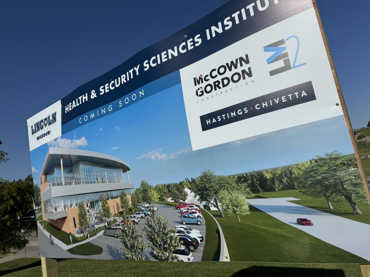 LUBlueTigers's tweet photo. A beautiful fall morning set the stage for an exciting milestone at Lincoln University—the groundbreaking of our future Health and Security Sciences Institute (HSSI)! 
Read more here: https://t.co/9SCxe5wZ1v.
@GovParsonMO #LUMO #HSSI #Homecoming2024 🏗️⛑️ https://t.co/SbPEkU03X7