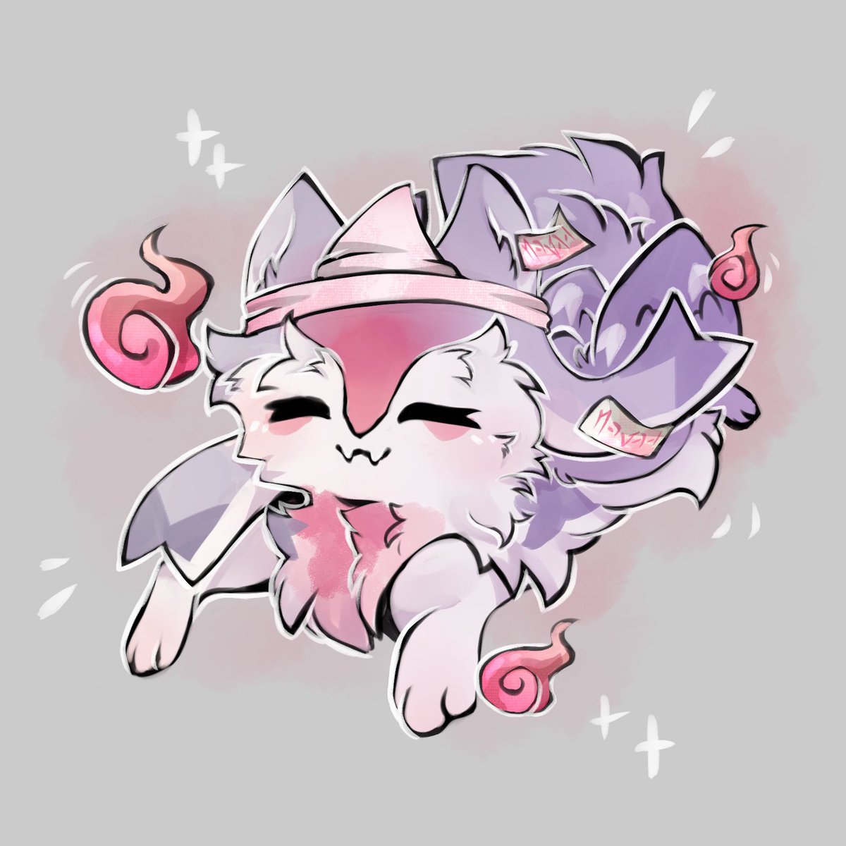 Flyremoon's tweet photo. HEY THANK FOR TODAY GUYS ♥ SEE U SOON ON TWITCH ! 

#symprites #closedspecies #vgen #furry https://t.co/VVkhUUvxQi