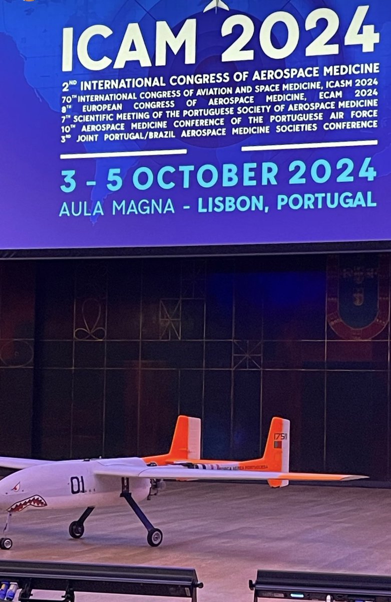 aero_med_1929's tweet image. 2nd International Congress of Aerospace Medicine, ICAM 2024, 3-5 October 2024, in gorgeous Lisbon, Portugal takes off!🛫
#IAASM #aerospacemedicine #humanperformance #aviationsafety #spaceresearch #UHMS #cama #aocopm #ICAM2024 #AsMA2025 #AsMA  #AOCOPM #AOA