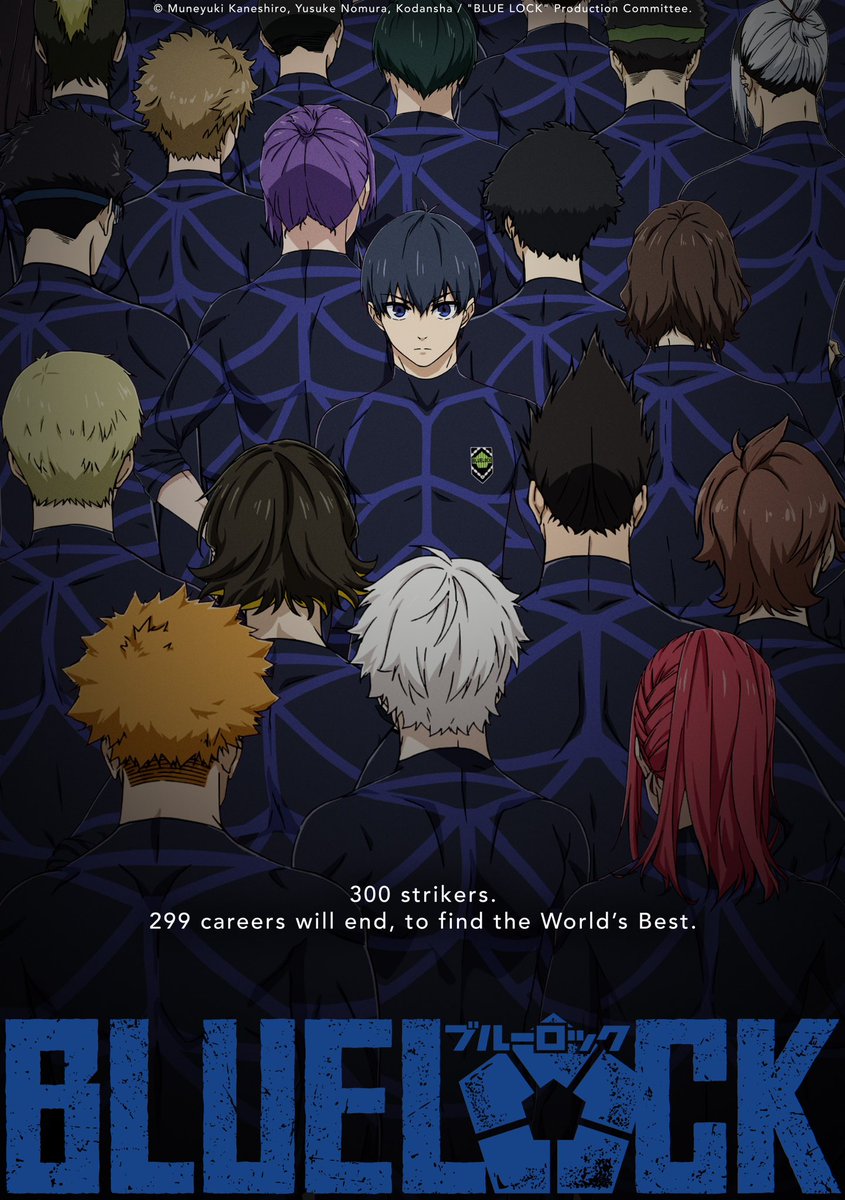 【New Key Visual】
BLUE LOCK Anime
The season 2 is scheduled for October 5!

✨More: animetv-jp.net/news/blue-lock…