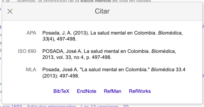 GoogleColombia's tweet photo. ¡Oye!📚 Si necesitas fuentes para algún proyecto, prueba esto: entra a Google Académico, busca tu tema y da clic en las comillas cuando veas los resultados. 

¡Listo! Tendrás la fuente en formato APA, ISO 690 o MLA. Solo cópiala y pégala en tu bibliografía. ¡Facilísimo!🙌✨ https://t.co/FeqbOAyzvs