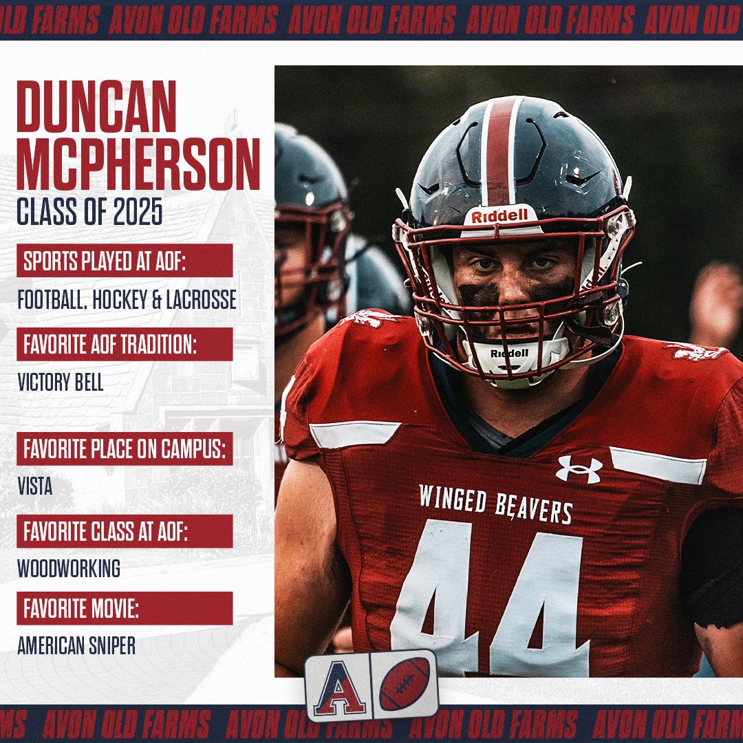 Get to know Captain <a href="/Dunc_Mcpherson/">Duncan McPherson C/O 2025</a> #wingedbeavers