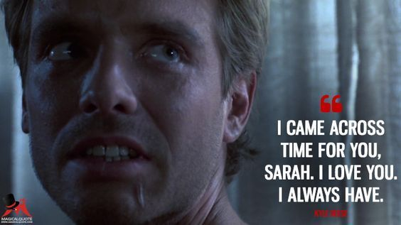 Compared to Kyle Reese, that jerk who set the bar way too high for significant others for many years. Where am I supposed to get a time displacement device, Kyle? I can barely keep my phone charged. 
#Terminator #romanceclub #kylereese #sarahconnor