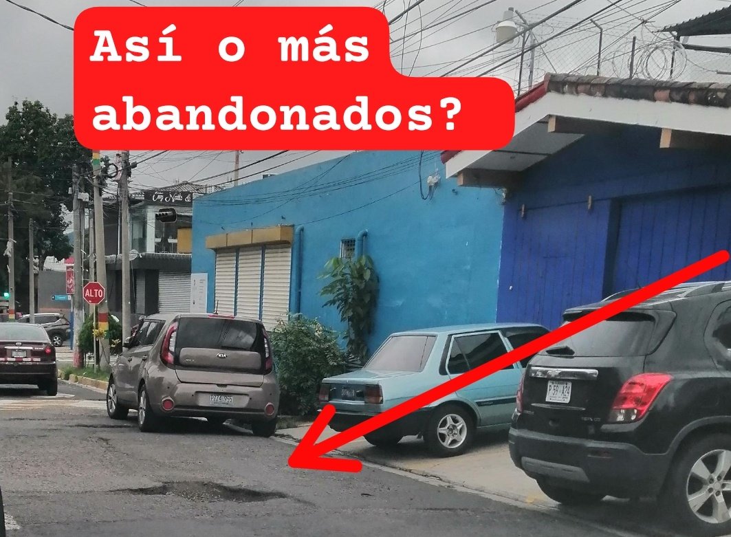 Calles en Colonia Escalón cercanas a Galerias, un bache exagerado!
#SanSalvador
#Abandonados